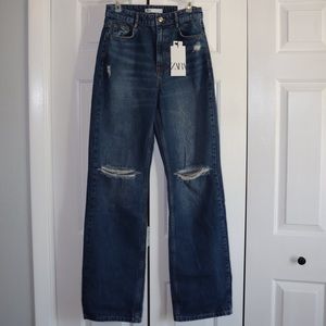 Zara straight jeans